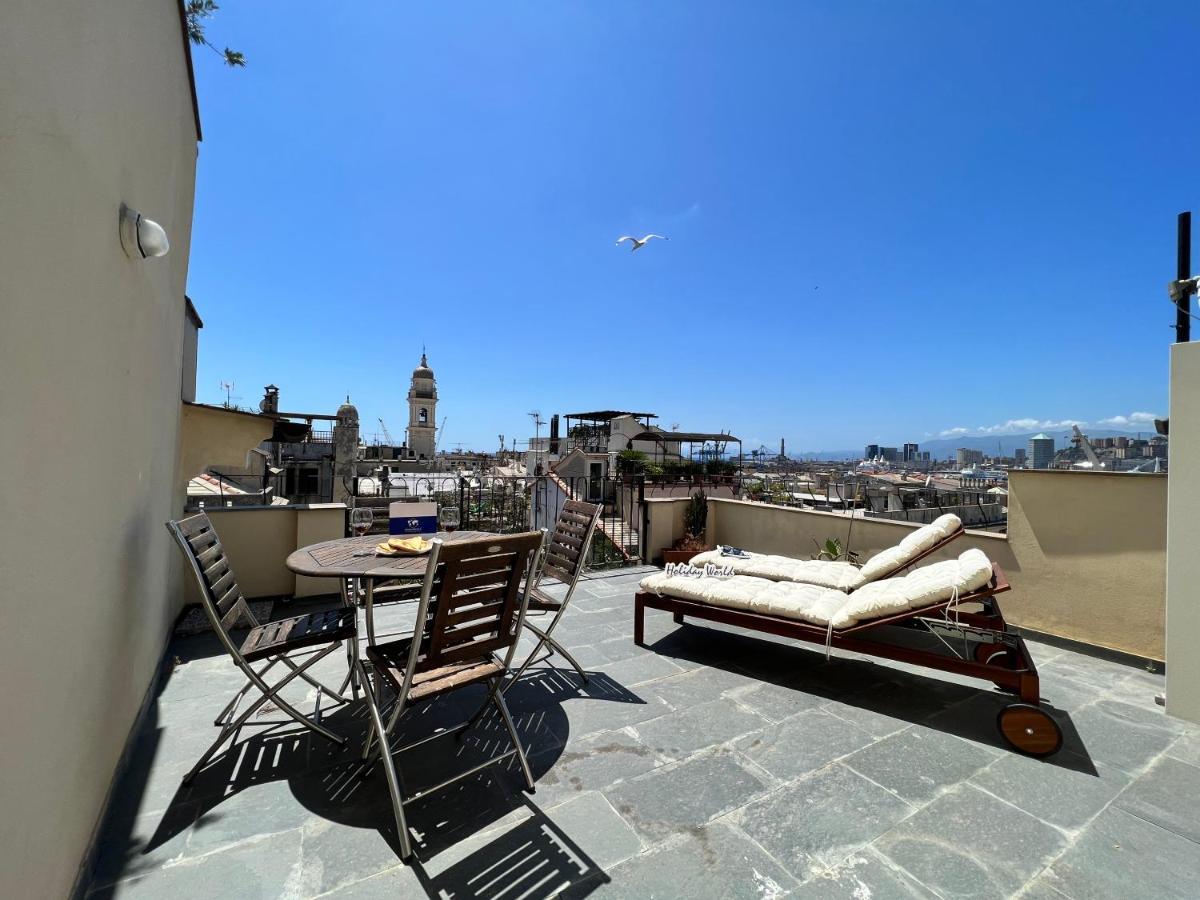 La Terrazza Del Porto Antico By Holiday World เจนัว ภายนอก รูปภาพ